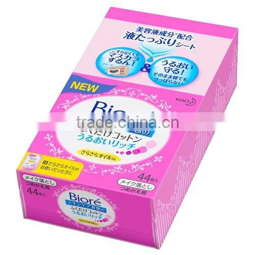 Cotton Puff Facial Moist Type With Natural Oil Extracts Biore photo-2