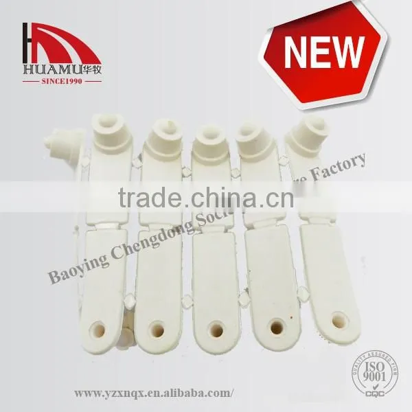 TPU Ear Tag for Pig in White 41*15 mm photo-4