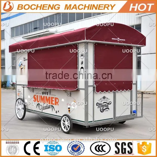 Manufacturer Supply Mobile Food Cart Cooking Trailer for Sale photo-3