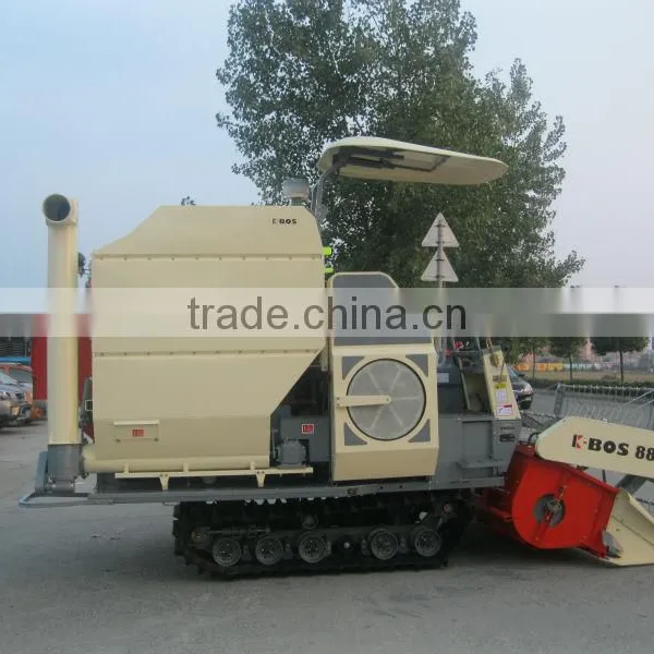 Good Machine 4LZ-3.0 Rice & Wheat Big Tank Combine Harvester photo-3