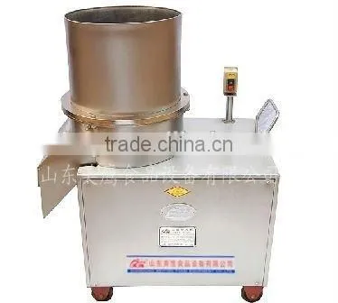 China Supply YSP-10 Automatic Ginger Slicing Machine Garlic Slicer Ginger Garlic Slicing Cutting Machine for Root Vegetables photo-2