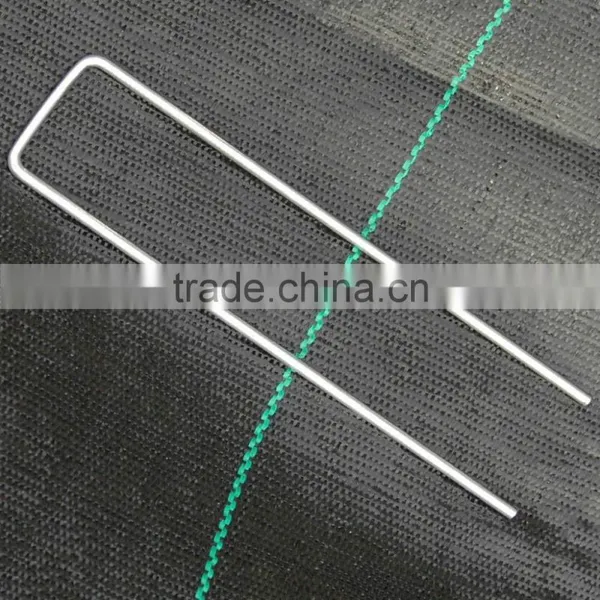 20CM LONG HEAVY DUTY METAL U-SHAPED GARDEN STAPLE PEGS - IDEAL FOR SECURING LANSCAPE MEMBRANE/NETTING/FLEECE photo-4