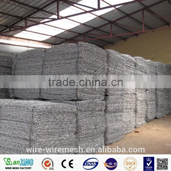 Anping Galvanized Hexagonal Wire Mesh for Flood Gabion Mesh photo-5