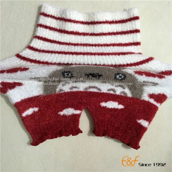 Snow Yarn Elastic Knitted Haramaki Short Pants photo-3