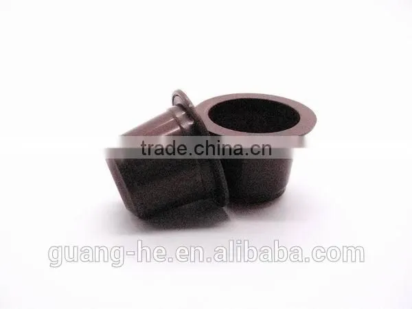 Wholesale PLA Plastic Nespresso Coffee Capsule Packing Cups, 100% Biodegradable Non-toxic Packaging for Coffee Ponder photo-5