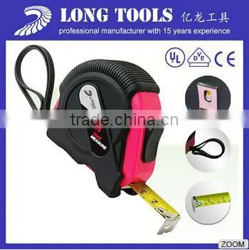 New Style 3m 5m Self-locking Carbon Steel Retractable Tape Measure Factory photo-3