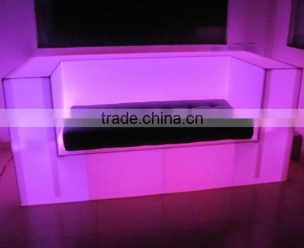 FO-8545 LED chaise lounge,led lounge chair,led bar sofa