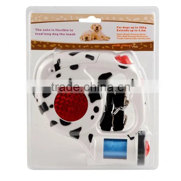 Laser Level LED Night Walker Retractable Dog Leash photo-6