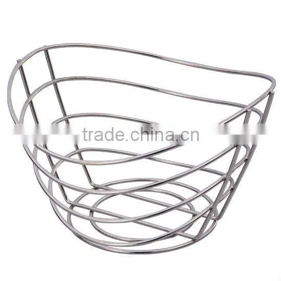 Metal Wire Fiower-shape Fruit Basket photo-5