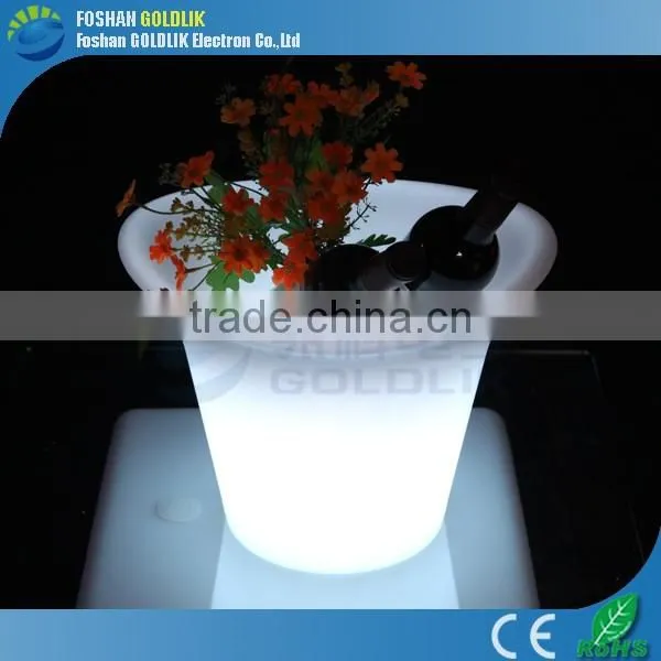 Wholesale Plastic Rechargeable RGB LED Plastic Ice Bucket photo-5