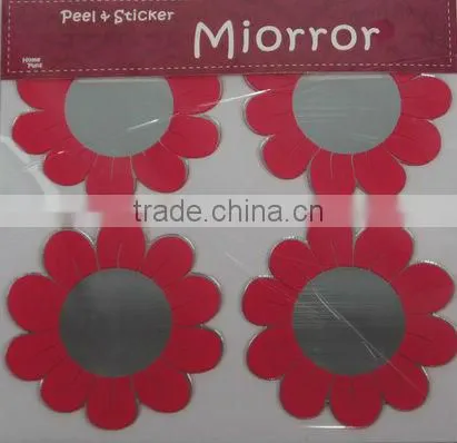 Acrylic Mirror Wall Sticker- Sun Flowers photo-2