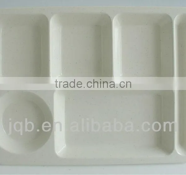 Square Melamine Mess Tray With Cover photo-3