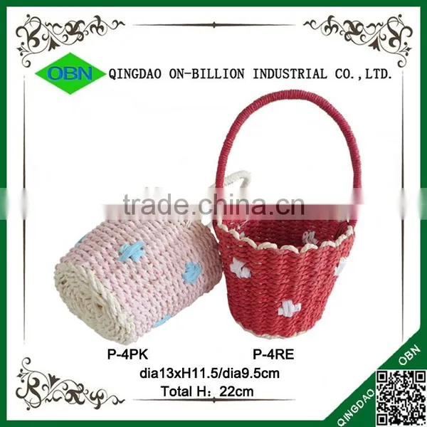 Colorful Empty Modern Cute Wedding Gift Baskets photo-5