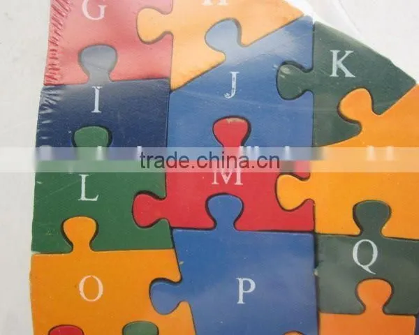 Educational Toy Colorful Wooden Puzzle/Giraffe Shaped Building Blocks photo-3