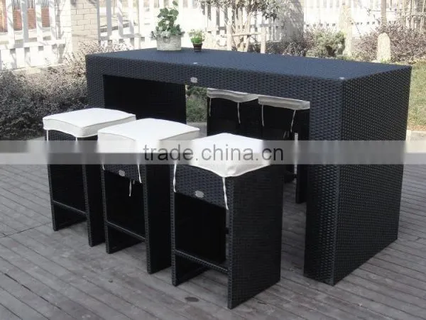 Good Quality Black Bar Stool Dining Chair L photo-5