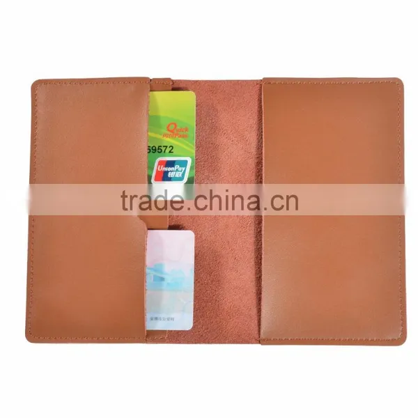High Quality RFID Protection Leather Travel Passport Holder Card Holder photo-3