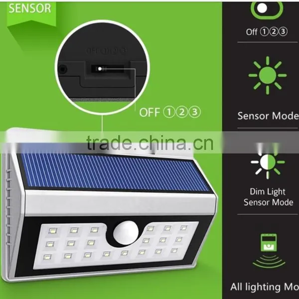 20LED Motion Sensor Light,Solar Lights Outdoor, Bright,Solar Security Light,Solar Motion Light,for Wall,Patio,Deck, photo-4