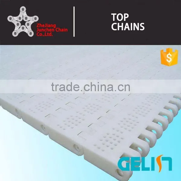 T-2000 Side Flexing Plastic Modular Flush Grid Conveyor Belt photo-4