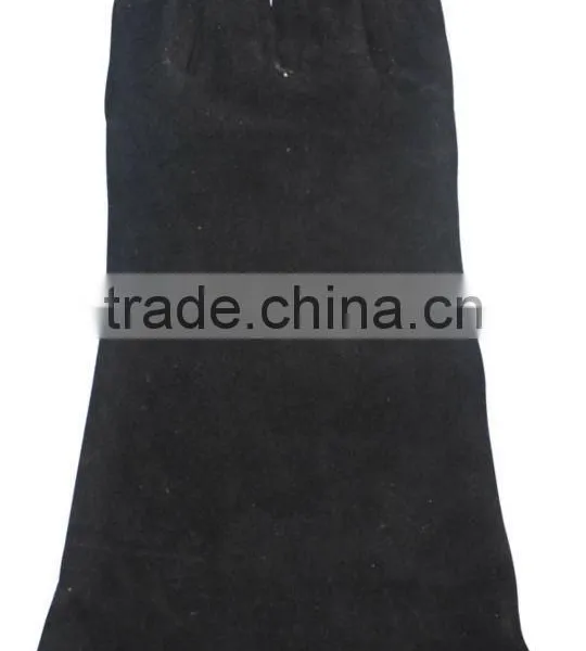 13.5" Stitching CE Approved Black Leather Welding Gloves photo-2