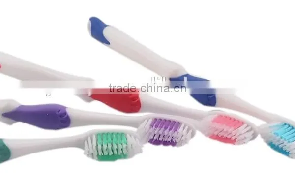 Hot Selling Plastic Kids Toothbrush With Cover and Disposable Head photo-2