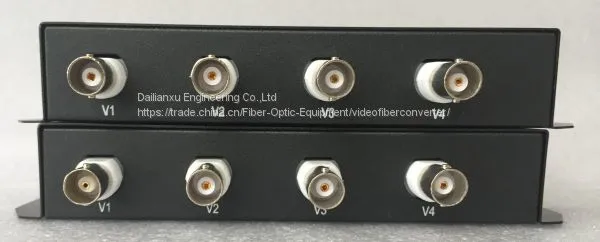 4chs 720P/960P/1080P AHD/CVI/TVI/Analog All in One Video+1 Channel Reverse RS485 Fiber Optical Transmistter HD PTZ Camer photo-5