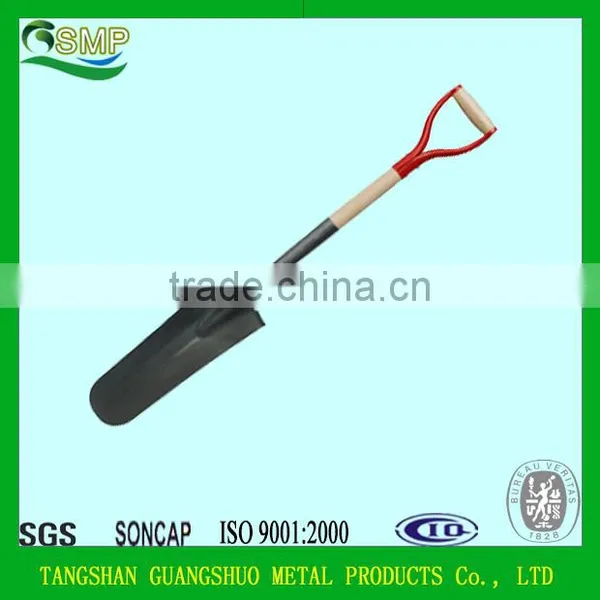 SOUTH AMERICAN STYLE WOODEN HANDLE SHOVEL photo-2