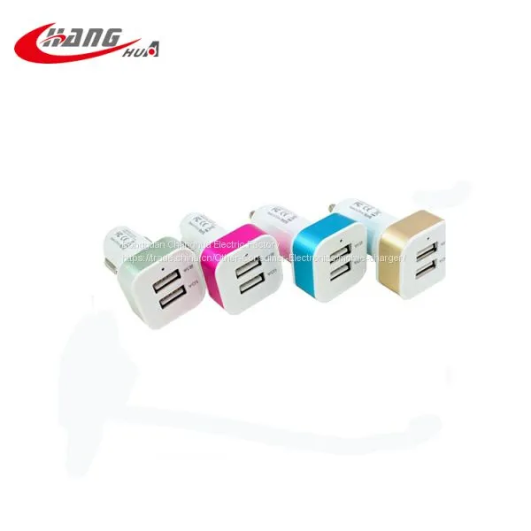 Portable USB Charger Cell Phone 2 Usb Car Charger photo-3