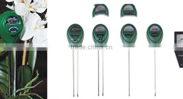 Low Cost 3 in 1 PH /Moisture/Light Hydroponic Soil Meter Without Battery photo-2