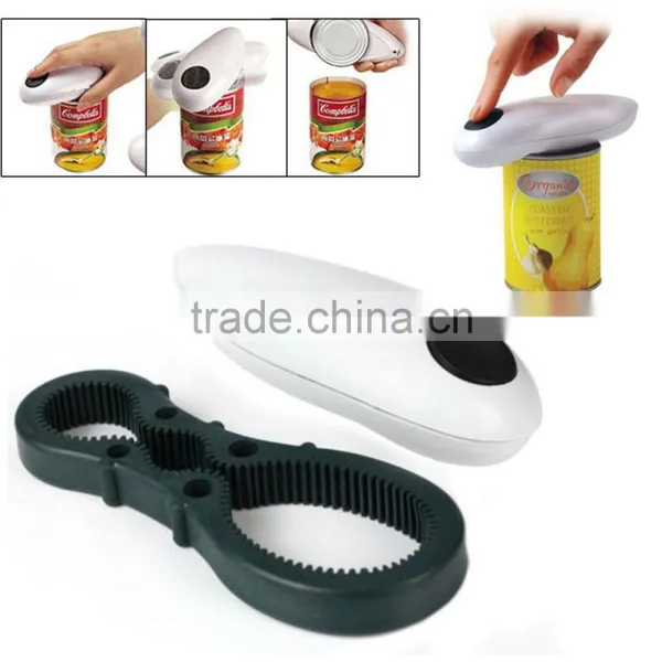 One Touch Automatic Can Jar Opener Tin Open Tool Cordless Battery Operated New photo-4