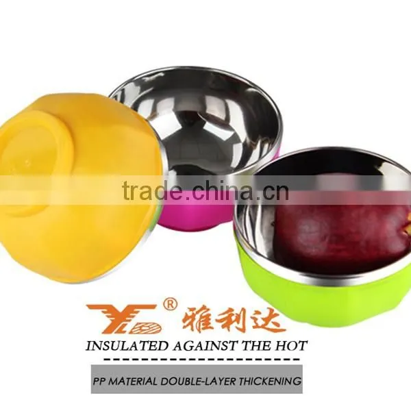 Hot Selling Stainless Steel Mixing Bowl Set / Salad Bowl Set / Metal Fruit Bowl photo-6