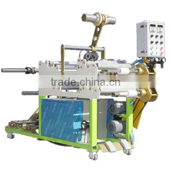 China Degradable Plastic pe Film Roll Making Machine photo-5