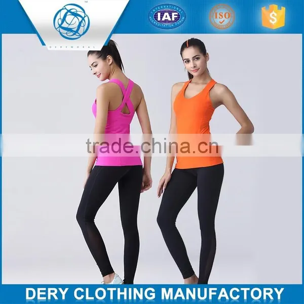 Professional lycra harem yoga pants with soft spandex yarn