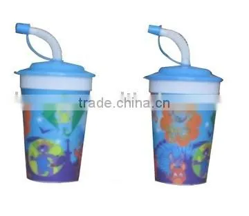 3D cup with lid
