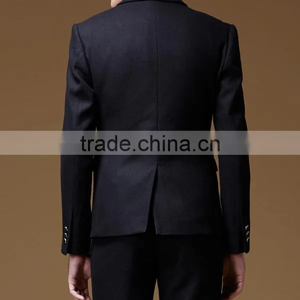 2015 Latest Design Man Clothing Mens Suit and Price 3 Piece Business Suit photo-2