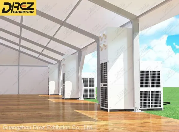 Heat Resistance 24USRT Package Air Conditioning Unit for Large Commercial Events Exhibition Wedding Tent Hall photo-2