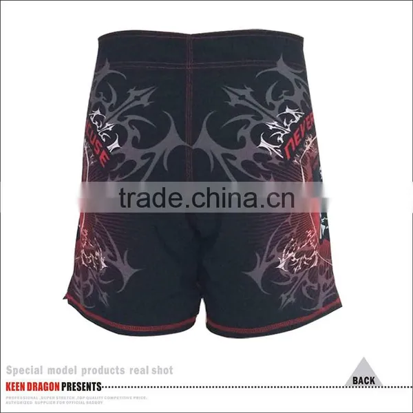 Make Your Own Designs Good Quality Short Style Mens Mma Shorts photo-5