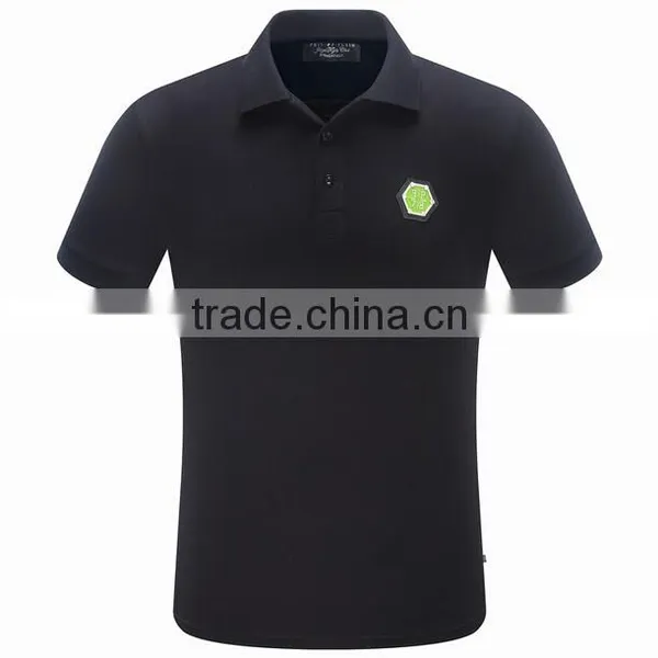 Custom Good Quality Cheap Skull Pattern Printed Polo T-shirt Wholesale in China photo-3