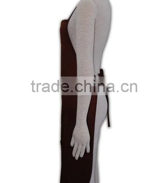 2015 Design Wholesale Promotional Solid Color Disposable Kitchen Apron photo-3