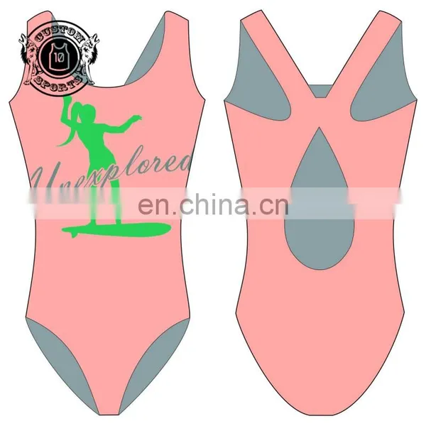 Sexy Swimsuit Women ,New Design Digital Print Girls High Cut One Piece Swimsuit photo-2