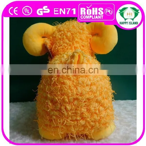 HI CE Gift of Super Soft Australia Stuffed Sheepskin Plush Sheep Toy photo-4