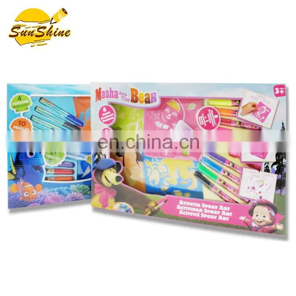Magic Coloring Spray Paint Art Sets photo-6