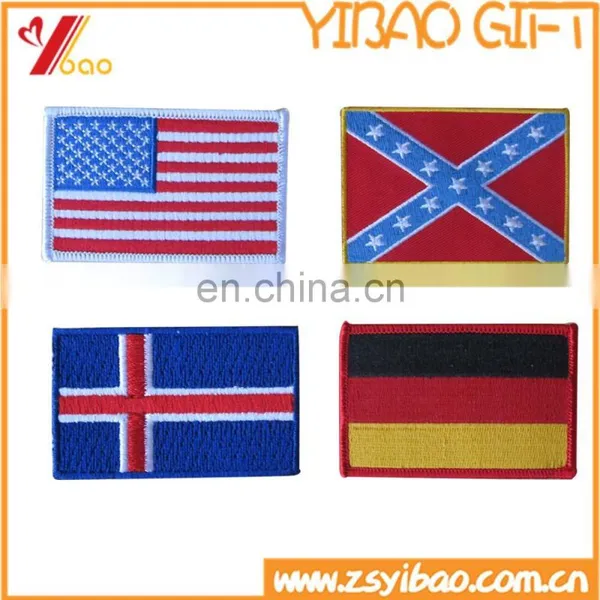 Customized Embroidered Country Flag Patch,custom Iron on Embroidered Patches photo-2
