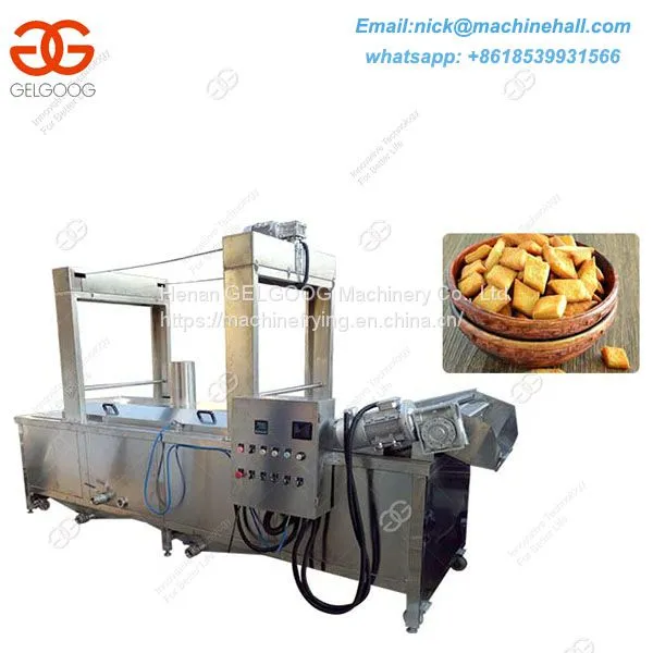 Continuous Frying Machine for Chips/High Efficiency Fred Peanuts/Potato Chips Continuous Manufacture photo-2
