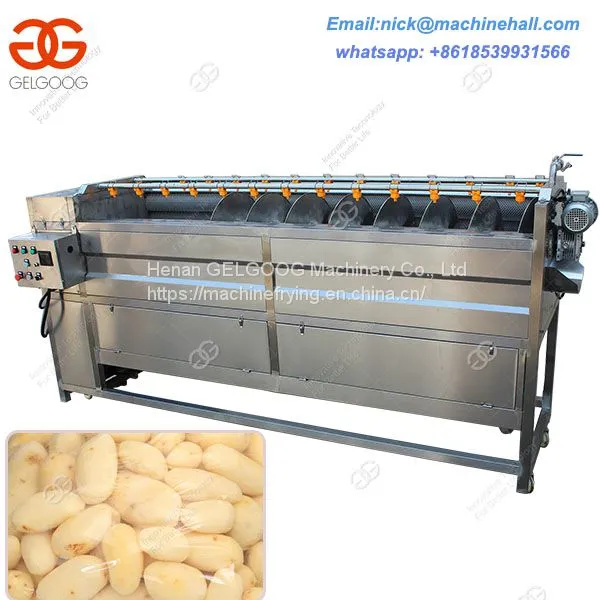 Automatic Stainless Steel Vegetable/Fruit Potato Bubble Washing Machine/Air Bubble Washing Machine Manufacture photo-2
