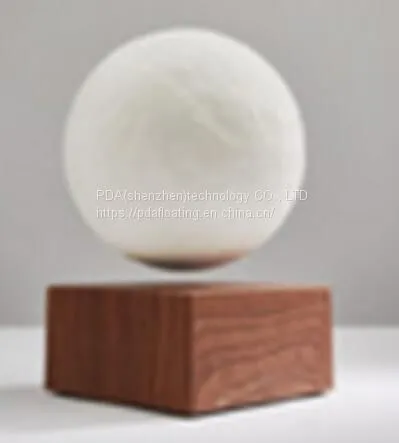 New 360 Rotating Rechargeble Wireless Magnetic Levitate Floating Moon Ball Lighting