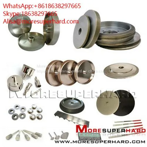 Electroplated Diamond & CBN Grinding Wheel Alisa@moresuperhard.com photo-4