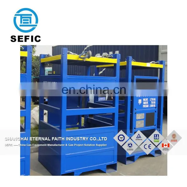 DNV Oxygen Gas Bottle Rack With DNV/TPED Certificate