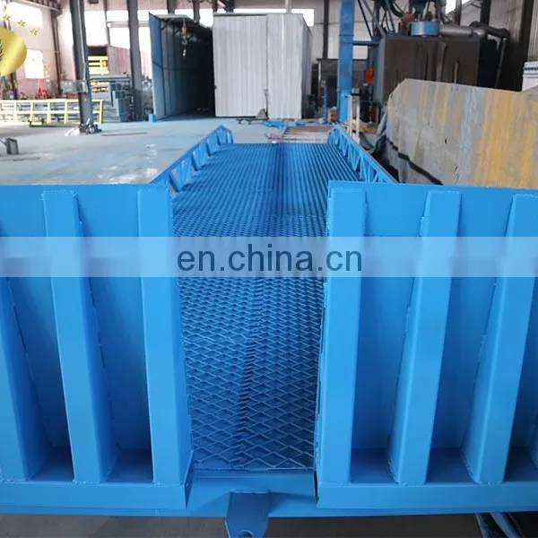 7LYQ Shandong SevenLift Portable Forklift Loading Customized Ground Truck Steel Yard Ramps photo-6