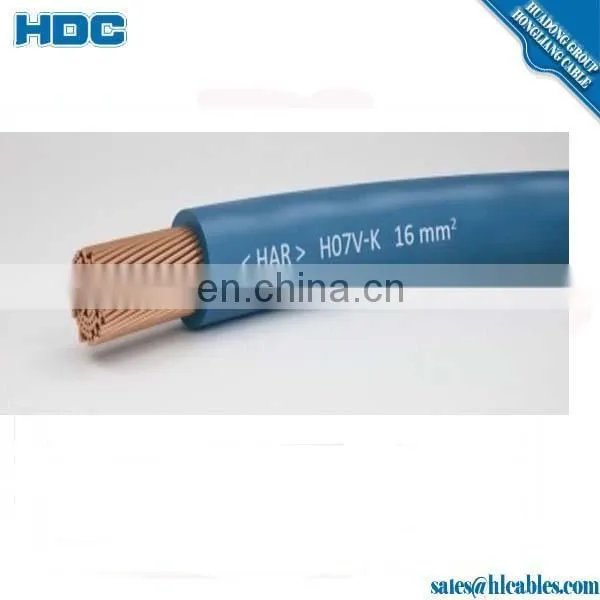 Earthing Cable THW Wire 8awg 10awg 12awg Black Blue Fine Copper 300V PVC Insulation Standard Dry/wet Use 75 Celsius photo-4