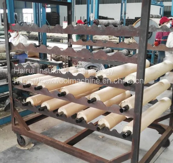 Rockwool Pipe Rolling and Making Production Line photo-4